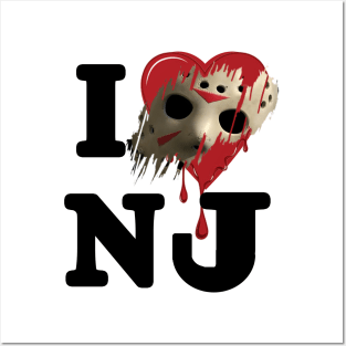 I Love New Jersey, Friday the 13th Posters and Art